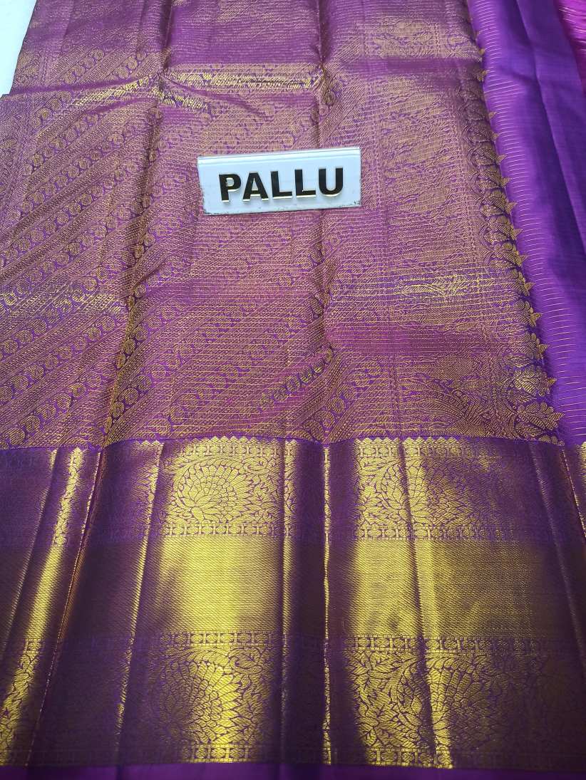 Pure Kanchipuram Silk Saree.