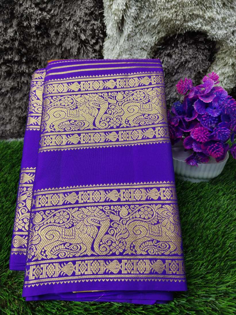 Pure Kanchipuram Silk Saree.