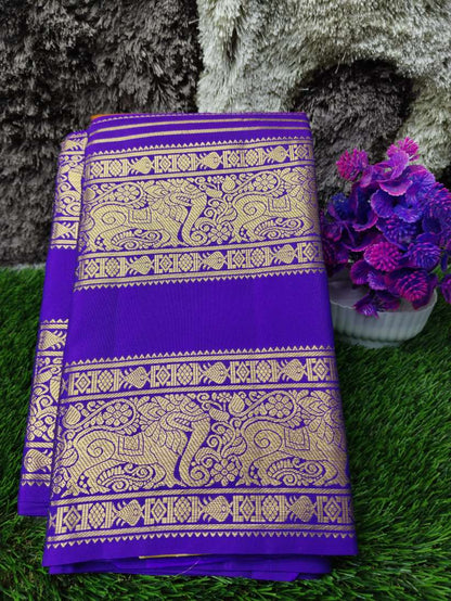 Pure Kanchipuram Silk Saree.