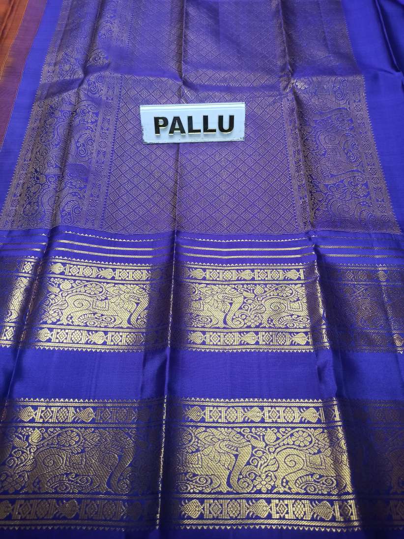 Pure Kanchipuram Silk Saree.