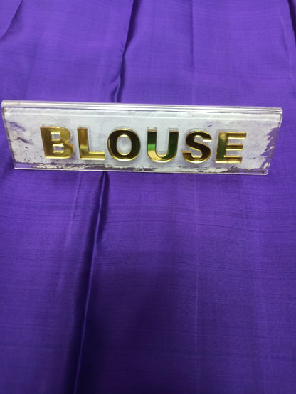 Pure Kanchipuram Silk Saree.