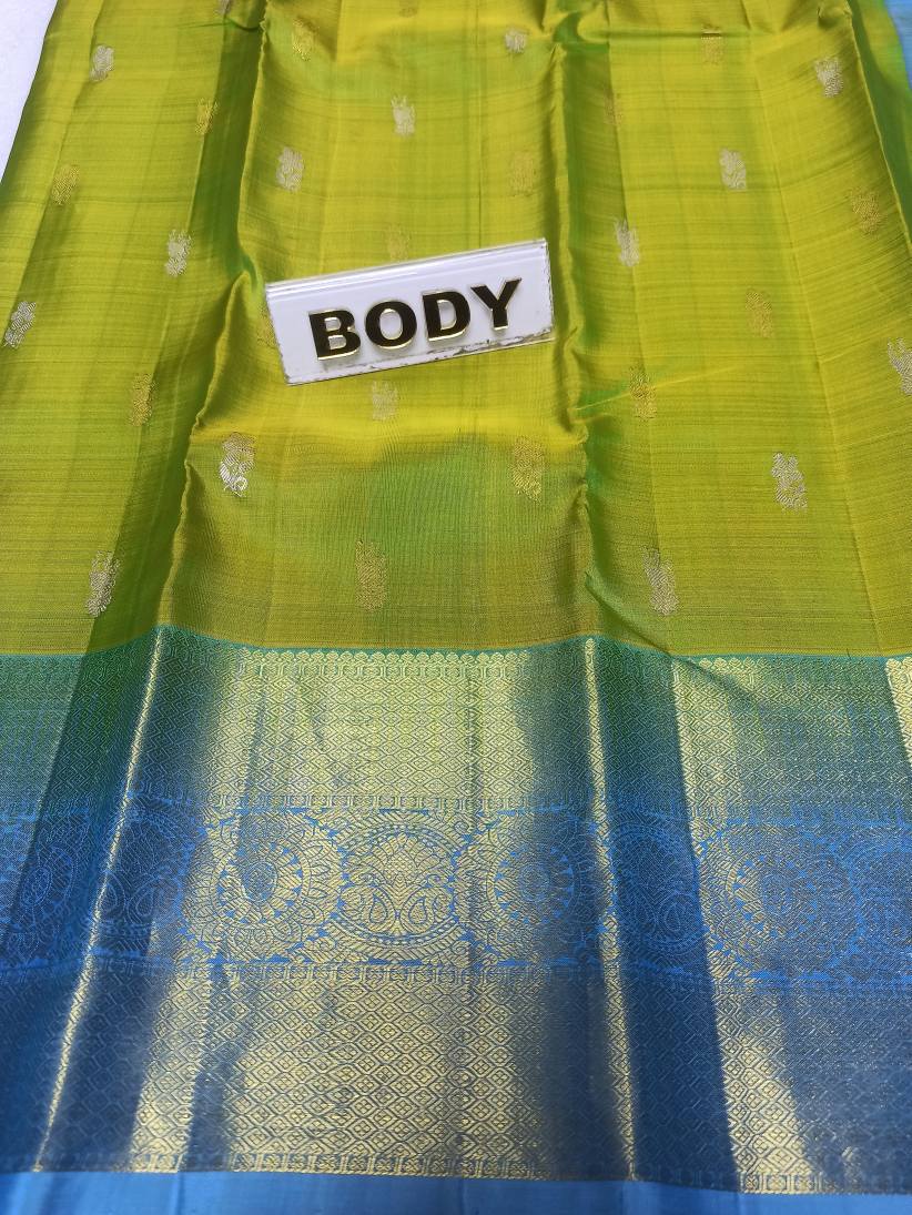 Pure Kanchipuram Silk Saree.