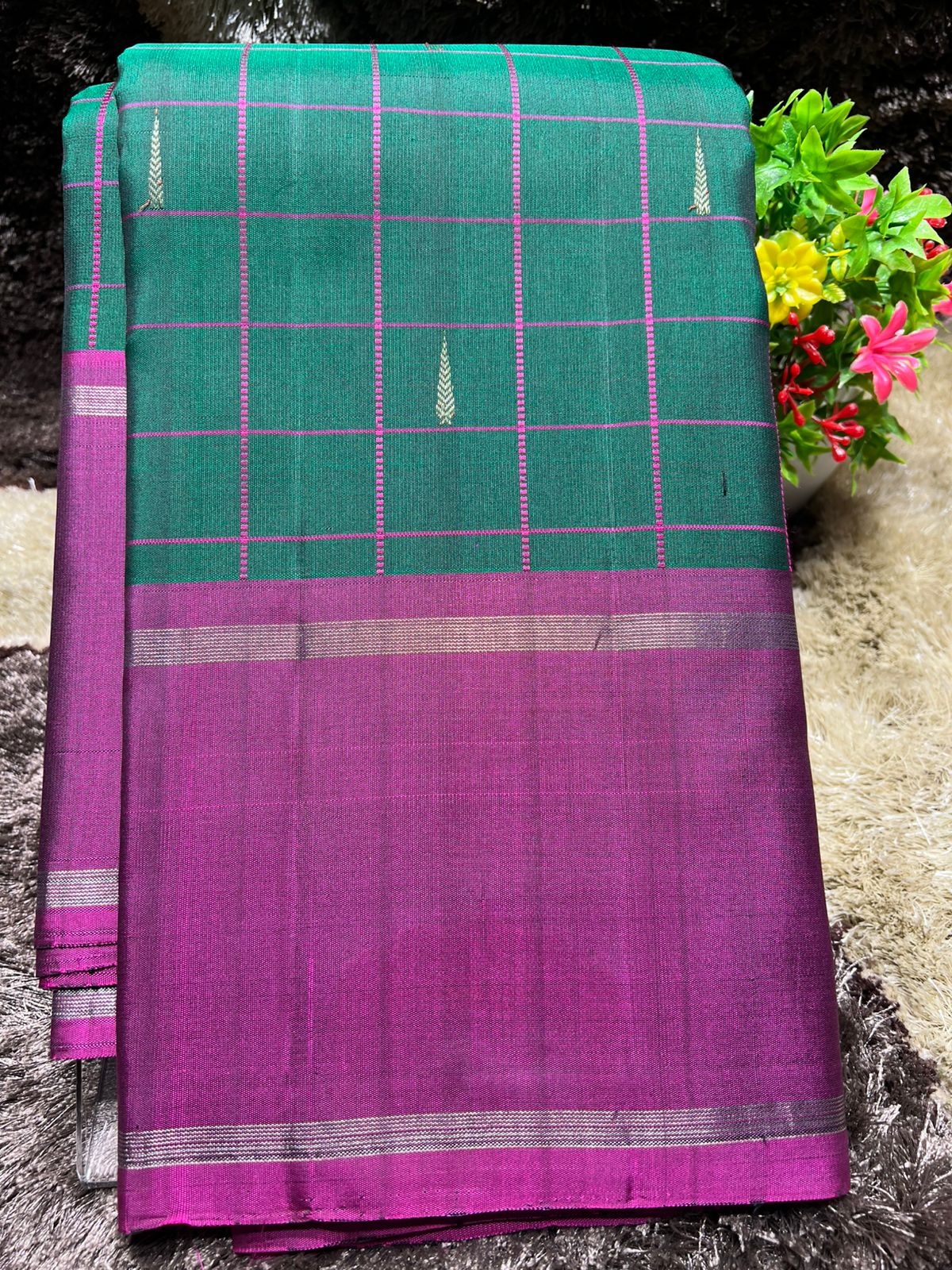 Pure Kanchipuram Silk Saree