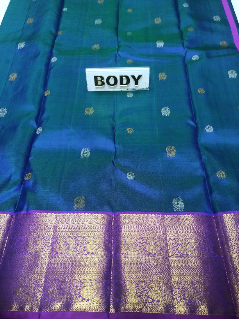 Pure Kanchipuram Silk Saree.