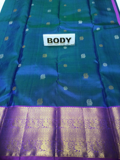 Pure Kanchipuram Silk Saree.