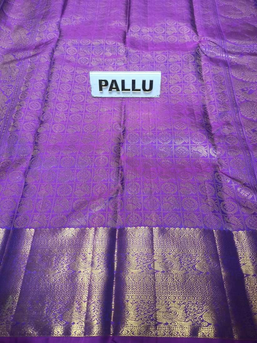 Pure Kanchipuram Silk Saree.
