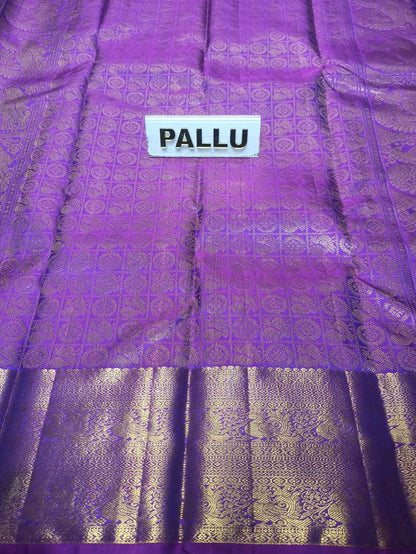 Pure Kanchipuram Silk Saree.