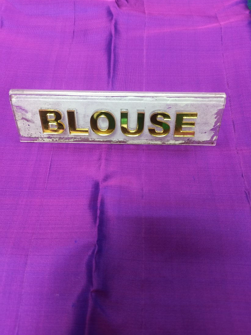 Pure Kanchipuram Silk Saree.