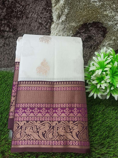 Pure Kanchipuram Silk Saree.