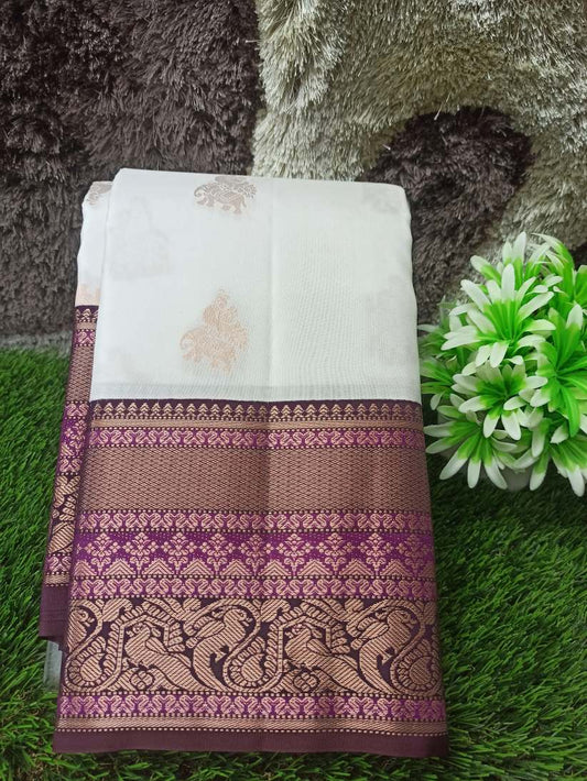 Pure Kanchipuram Silk Saree.