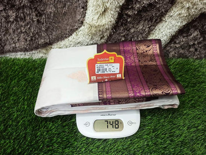 Pure Kanchipuram Silk Saree.