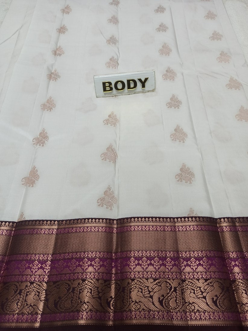 Pure Kanchipuram Silk Saree.