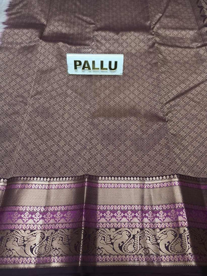 Pure Kanchipuram Silk Saree.