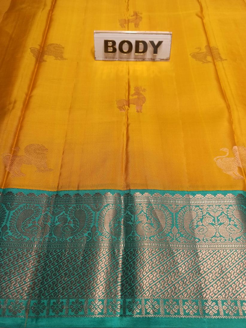 Pure Kanchipuram Silk Saree.