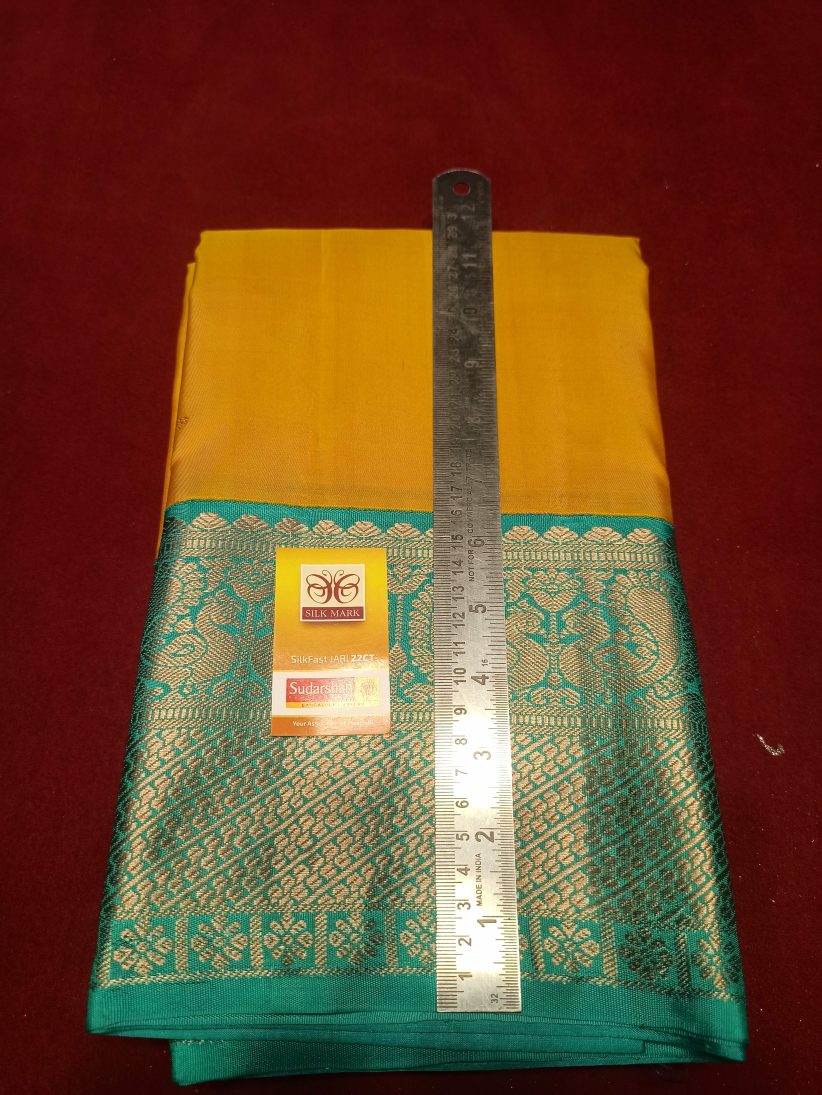 Pure Kanchipuram Silk Saree.