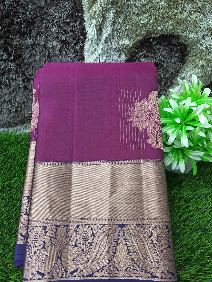 Pure Kanchipuram Silk Saree.