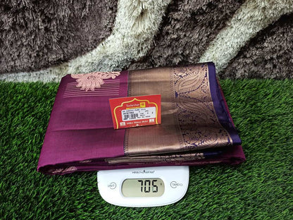 Pure Kanchipuram Silk Saree.