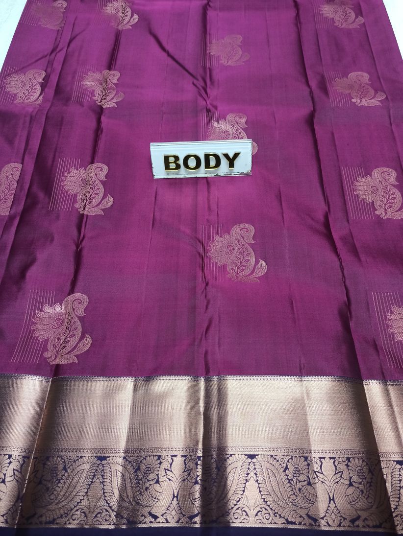 Pure Kanchipuram Silk Saree.