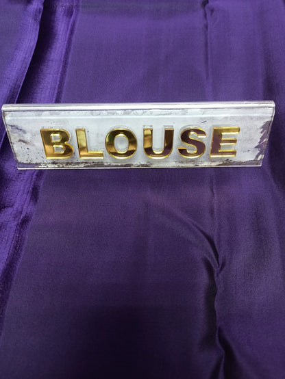 Pure Kanchipuram Silk Saree.