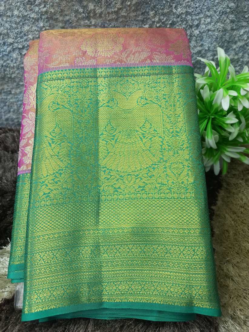 Pure Kanchipuram Silk Saree.