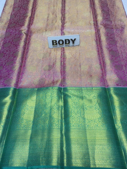 Pure Kanchipuram Silk Saree.