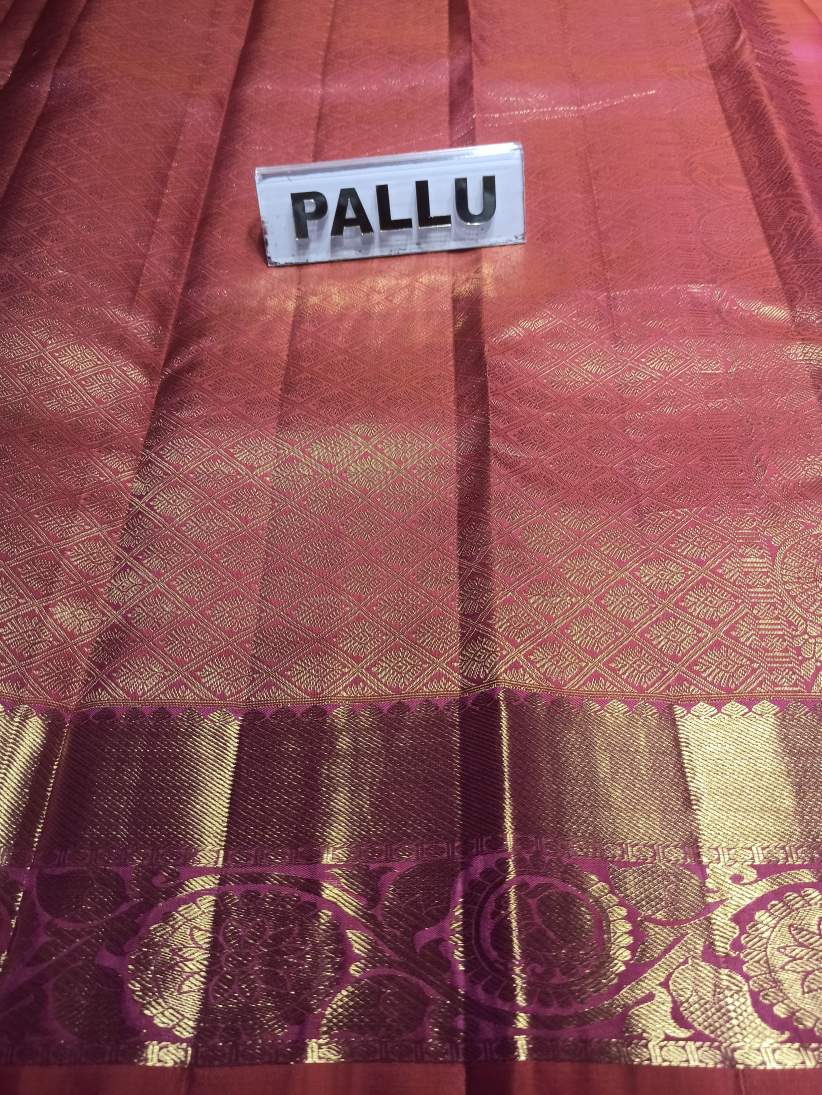 Pure Kanchipuram Silk Saree.