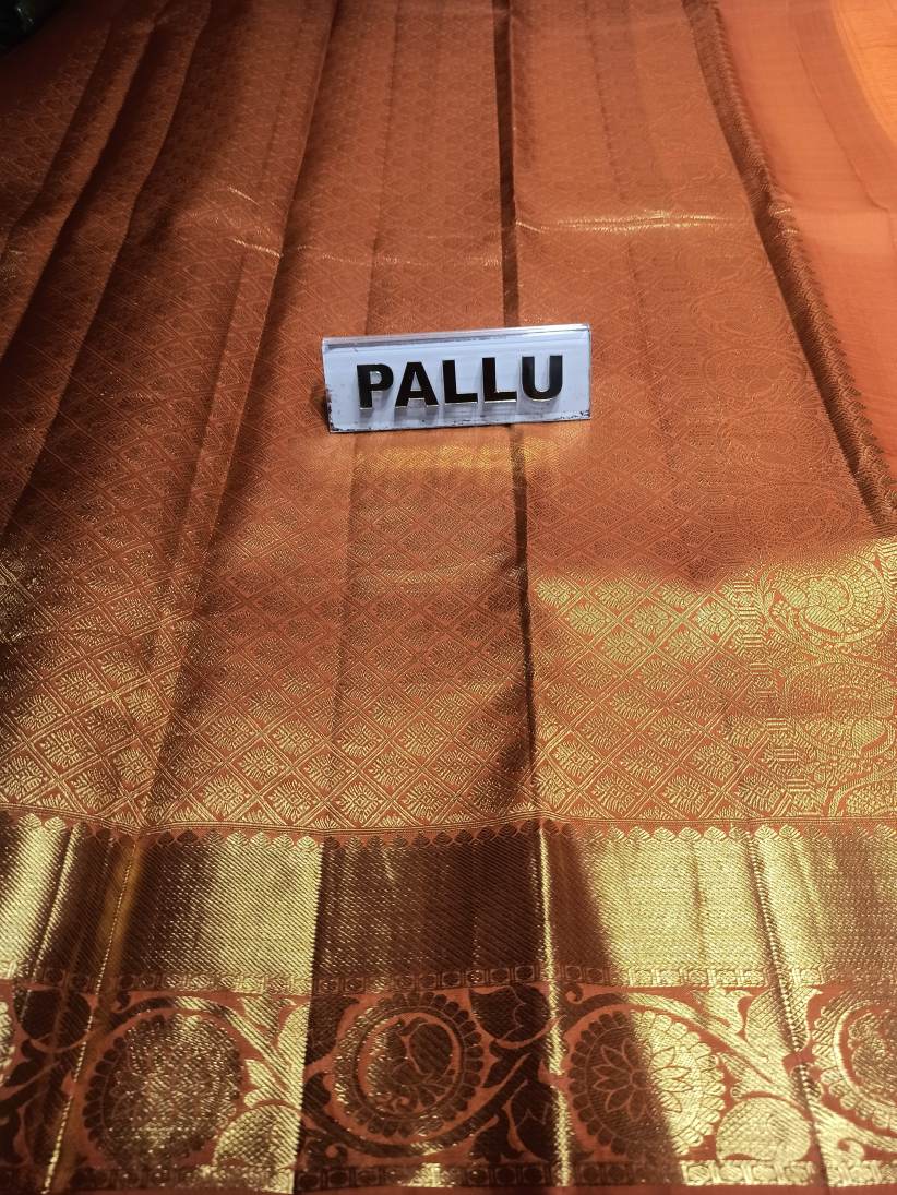 Pure Kanchipuram Silk Saree.