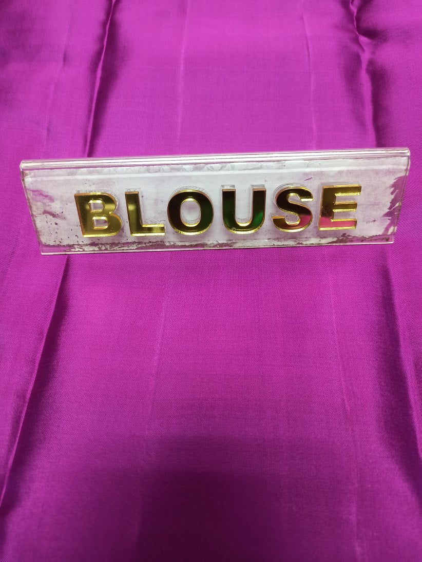 Pure Kanchipuram Silk Saree.