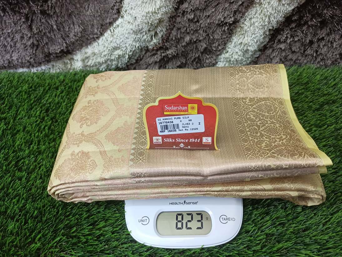 Pure Kanchipuram Silk Saree.