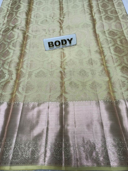 Pure Kanchipuram Silk Saree.