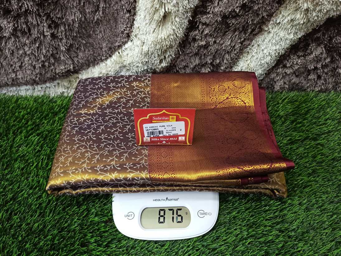 Pure Kanchipuram Silk Saree.