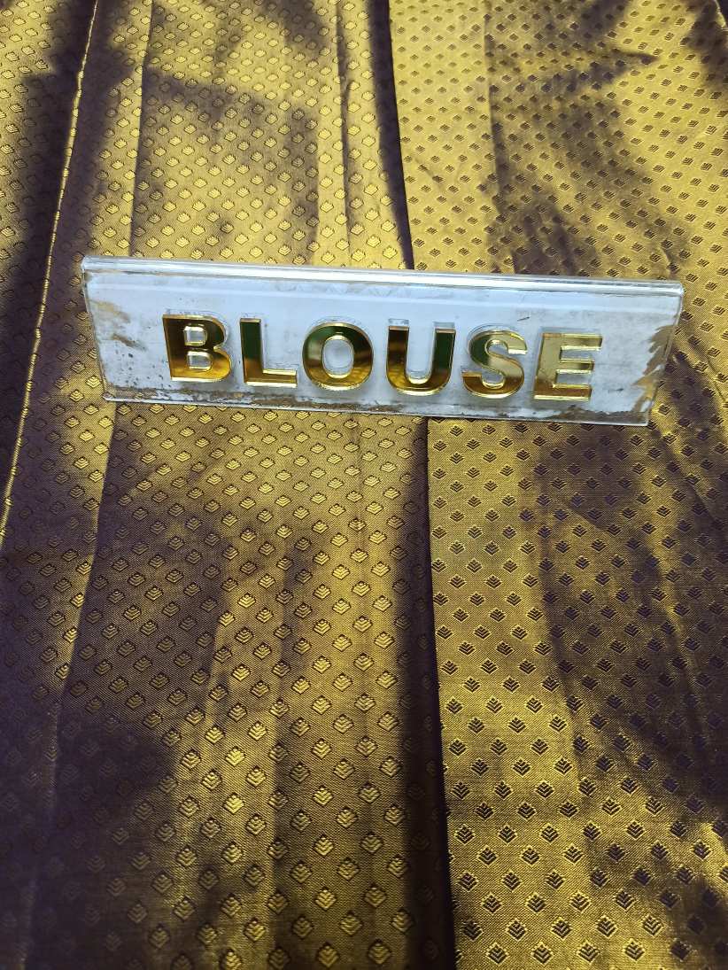 Pure Kanchipuram Silk Saree.