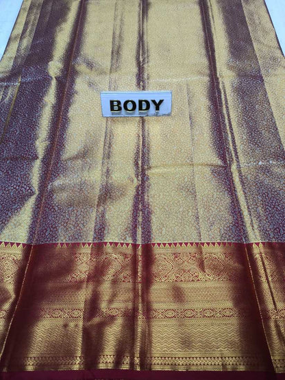 Pure Kanchipuram Silk Saree.