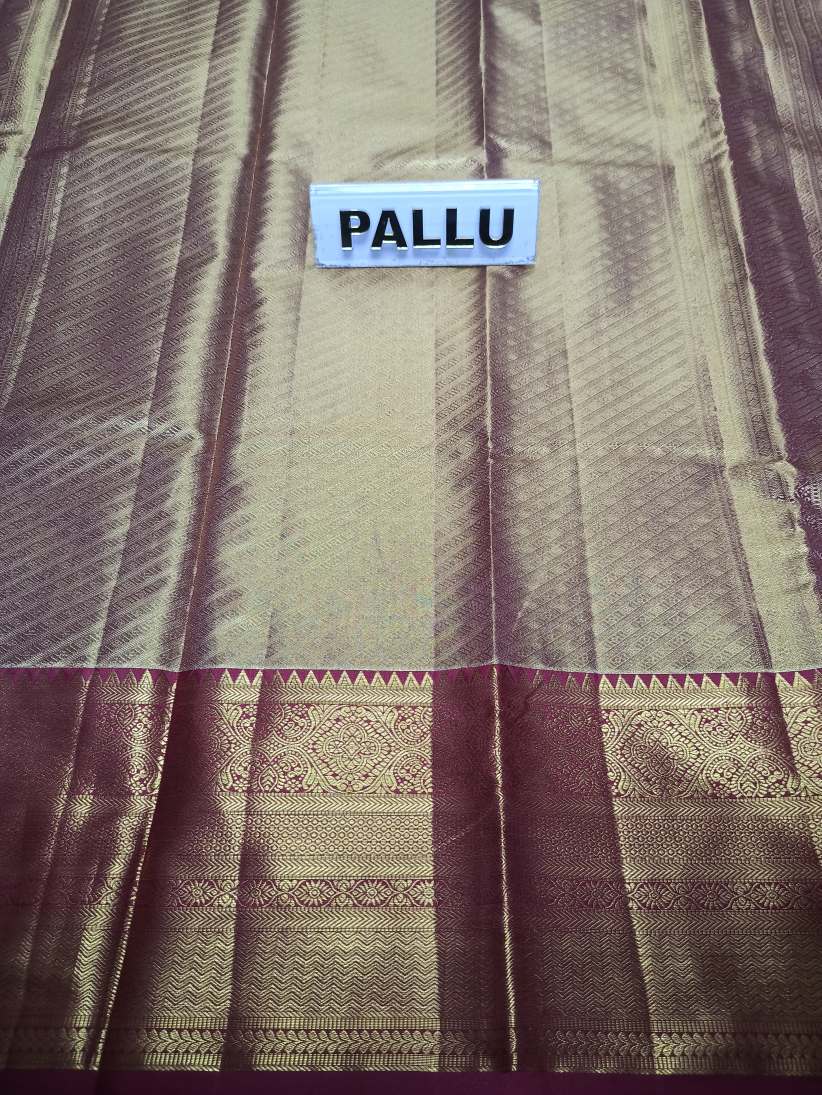 Pure Kanchipuram Silk Saree.