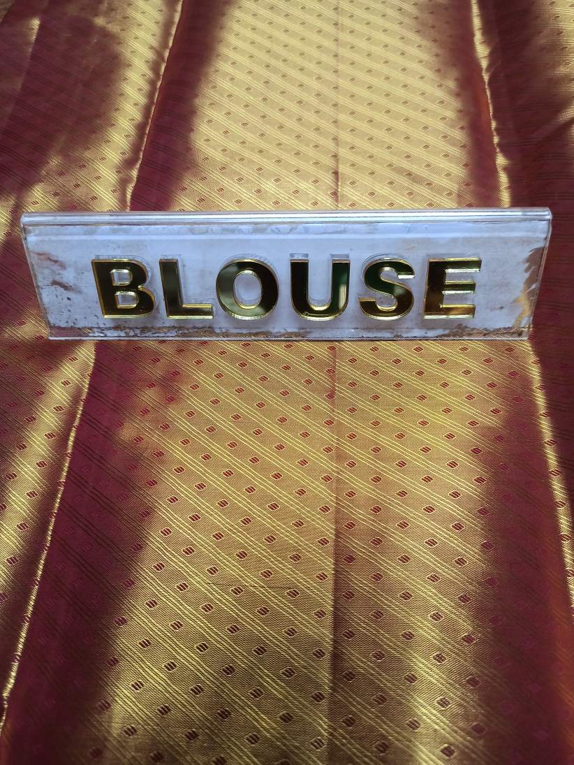 Pure Kanchipuram Silk Saree.