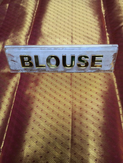 Pure Kanchipuram Silk Saree.