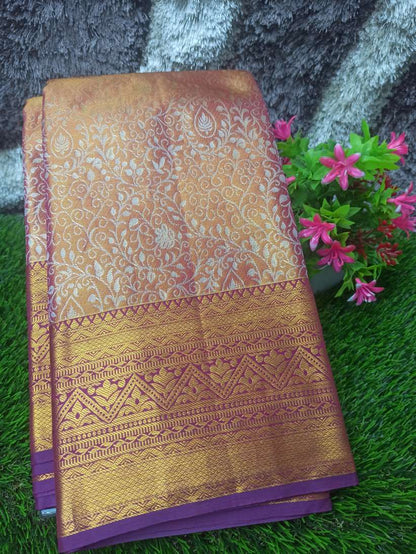 Pure Kanchipuram Silk Saree.