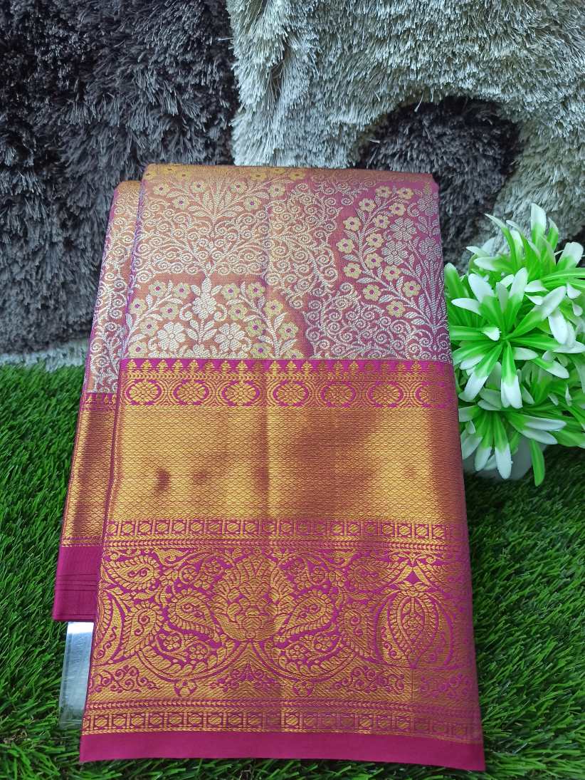 Pure Kanchipuram Silk Saree.
