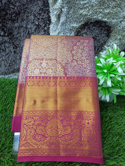 Pure Kanchipuram Silk Saree.