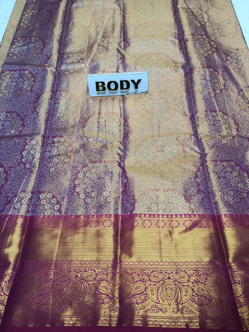 Pure Kanchipuram Silk Saree.
