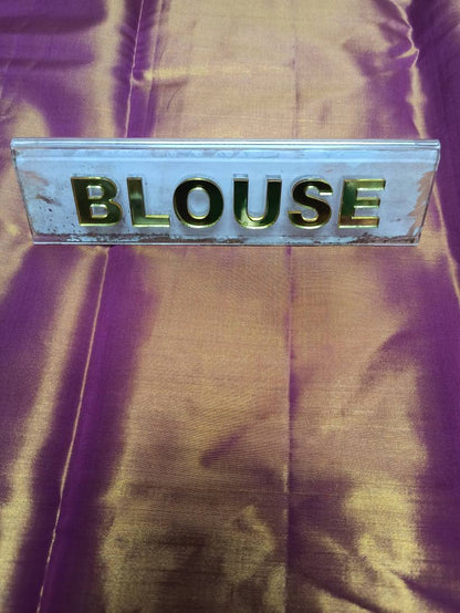 Pure Kanchipuram Silk Saree.