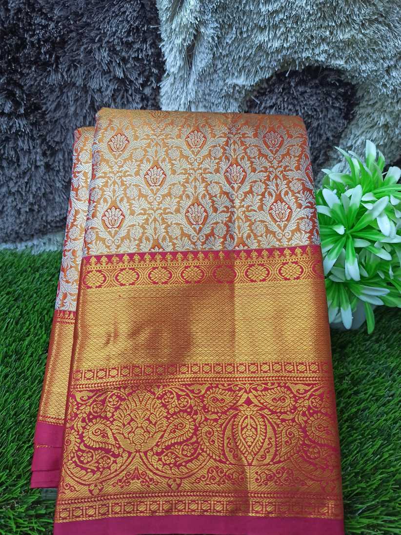 Pure Kanchipuram Silk Saree.