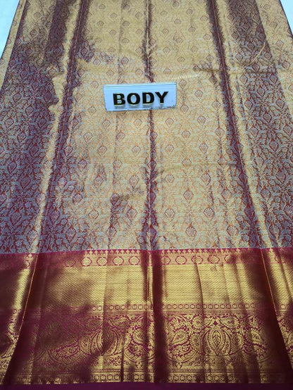 Pure Kanchipuram Silk Saree.