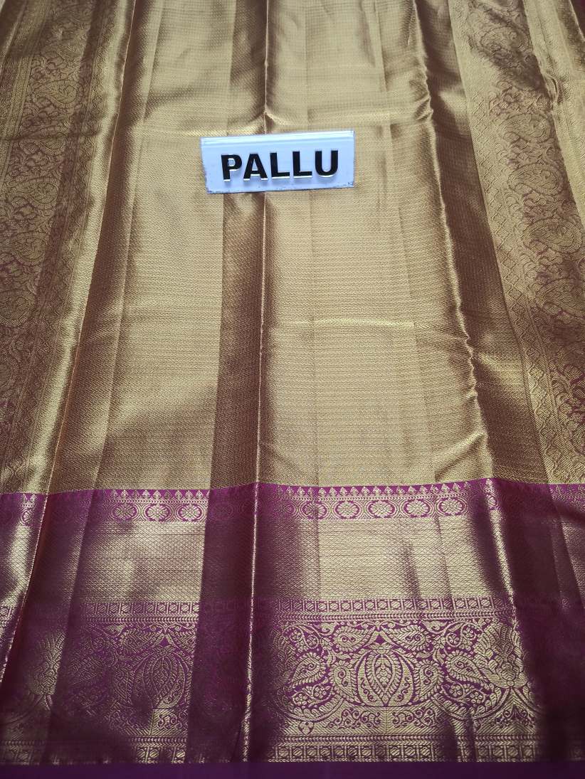 Pure Kanchipuram Silk Saree.