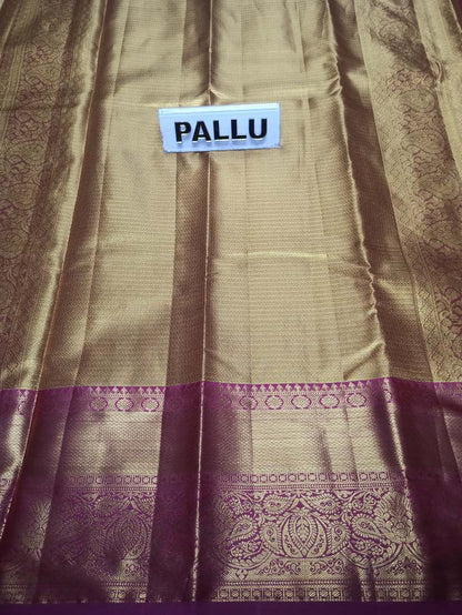 Pure Kanchipuram Silk Saree.