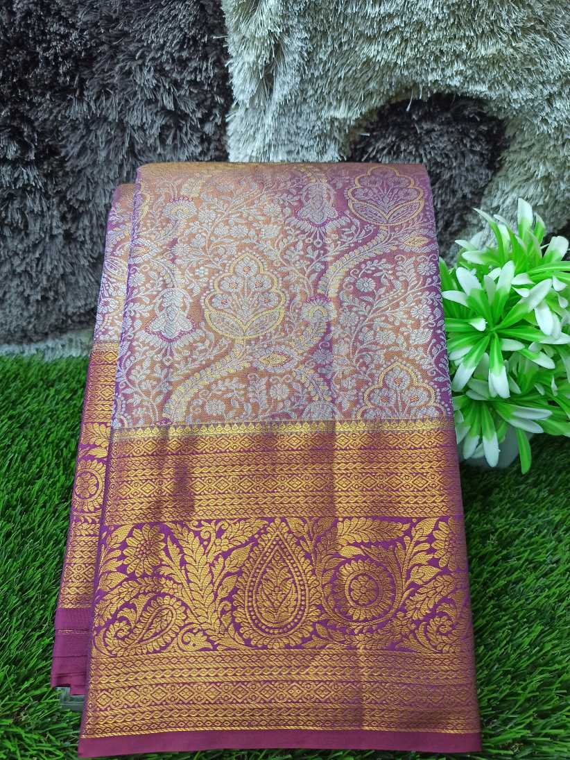 Pure Kanchipuram Silk Saree.