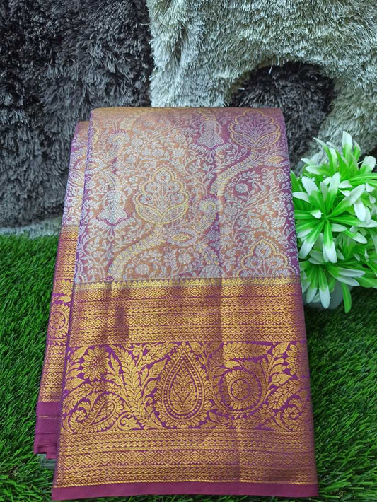 Pure Kanchipuram Silk Saree.