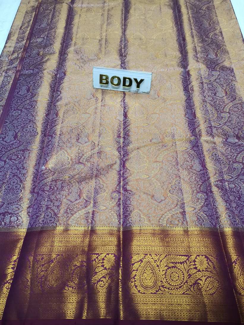 Pure Kanchipuram Silk Saree.