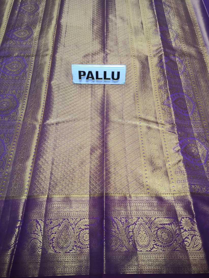 Pure Kanchipuram Silk Saree.