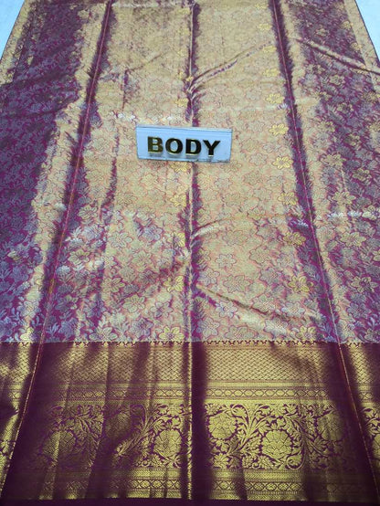 Pure Kanchipuram Silk Saree.